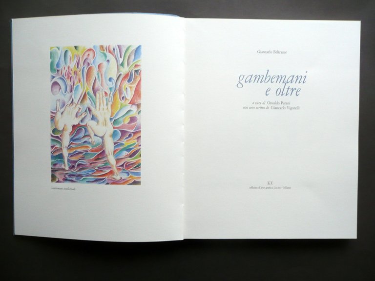 Gambemani e Oltre Giancarlo Beltrame Patani Vigorelli Lucini Milano 1988 …
