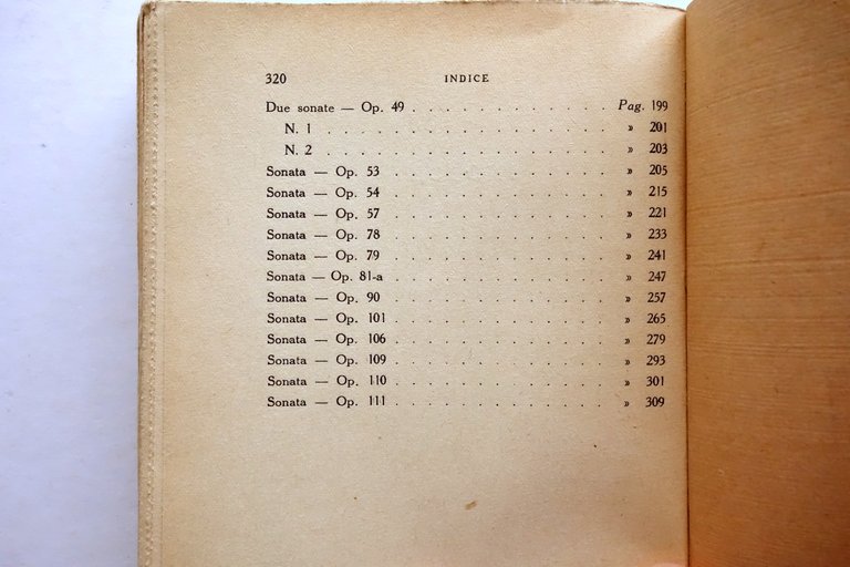 Gaspare Scuderi Beethoven le Sonate per Pianoforte Sonzogno Milano 1933