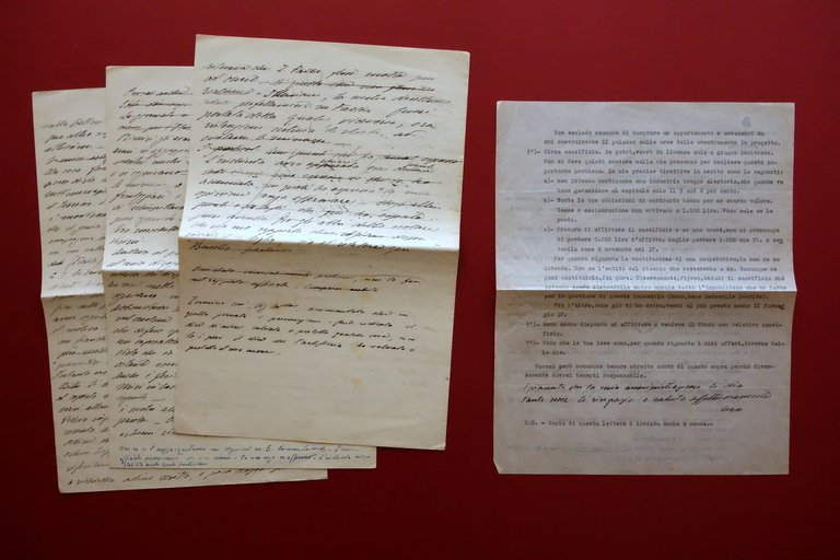 Generale Guglielmo Nasi Relazione Autografa Cirene Libia 1913 Lettera Harar …