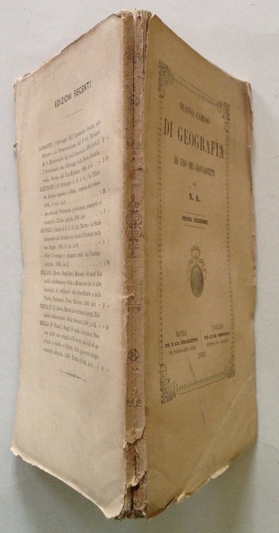 Geografia Antica Prime Nozioni Nuovo Corso Fisica 4 Volumi Scolastici …