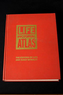 Geografia Carte geografiche Astronomia Atlanti Life Pictorial Atlas 1961