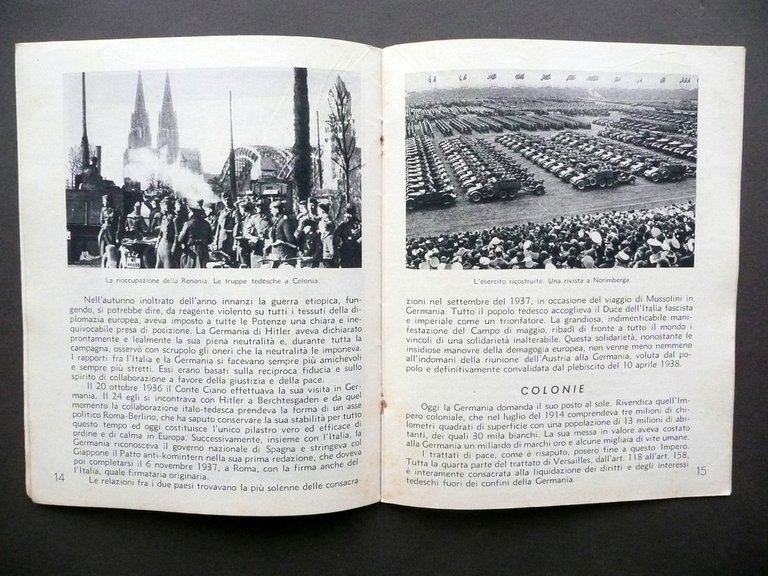 Germania Risvegliata Ulpiano Editrice Roma Anni '40 WW2 Propaganda Storia | Immagine Gallery 2