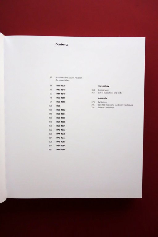 Germano Celant Louise Nevelson Skira Milano 2012 Arte Contemporanea Raro …