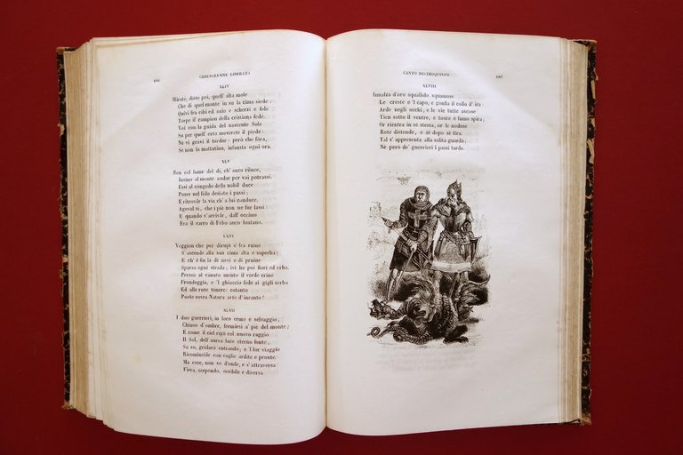 Gerusalemme Liberata Torquato Tasso Guglielmini e Redaelli Milano 1840 | Immagine Gallery 11