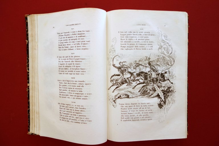 Gerusalemme Liberata Torquato Tasso Guglielmini e Redaelli Milano 1840 | Immagine Gallery 9