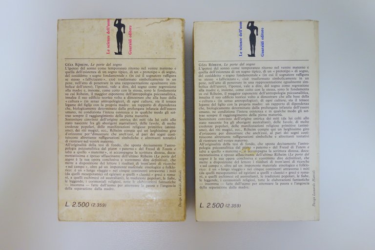 GEZA ROHEIM LE PORTE DEL SOGNO 1-2 GUARALDI ED. 1973 … | Immagine Gallery 2