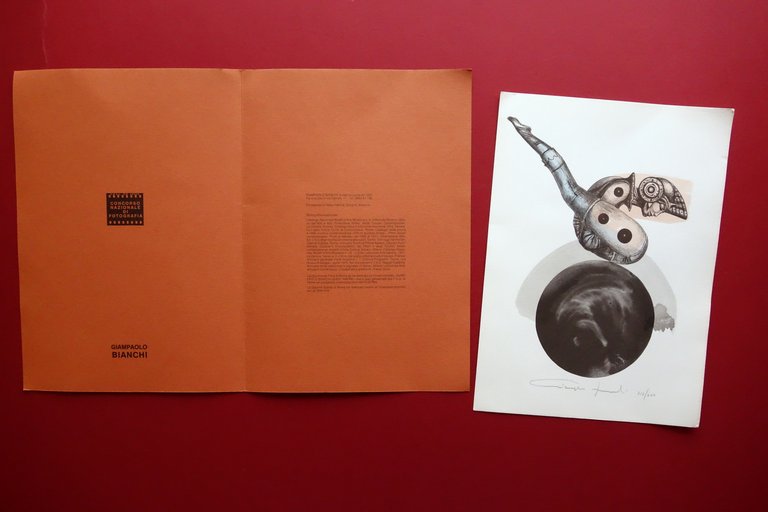 Giampaolo Bianchi Tavola Litografia a Colori Numerata CRAL Lucca 1975? | Immagine Gallery 1