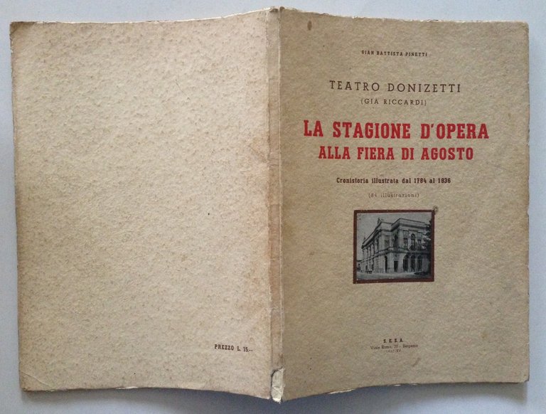 Gian Battista Pinetti Teatro Donizetti La Stagione d'Opera Alla Fiera …