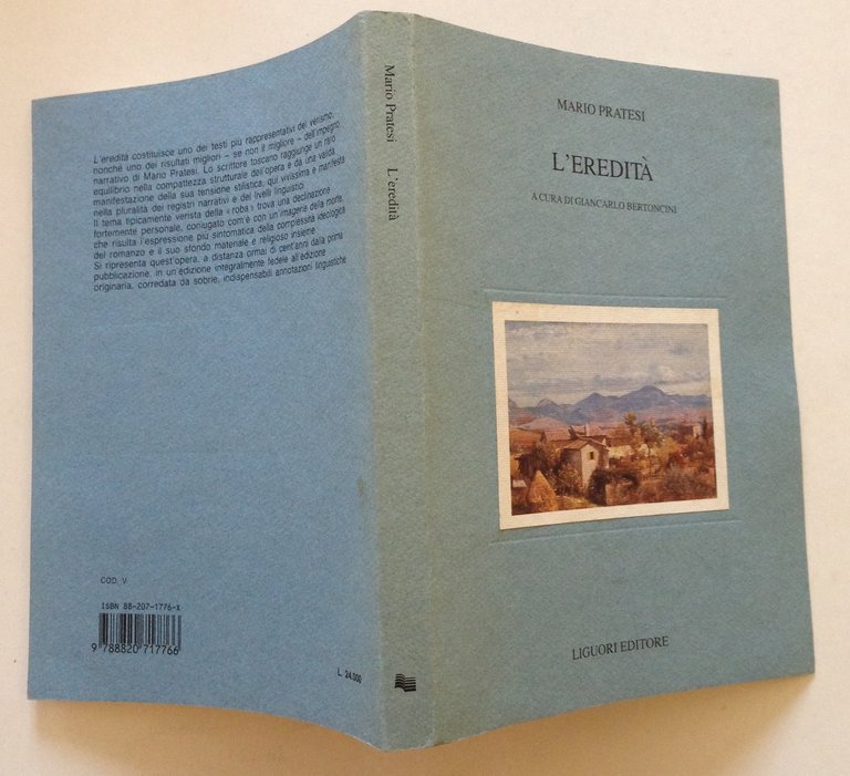 Giancarlo Bertoncini Mario Pratesi L'Eredit‡ Liguori Editore Napoli 1990