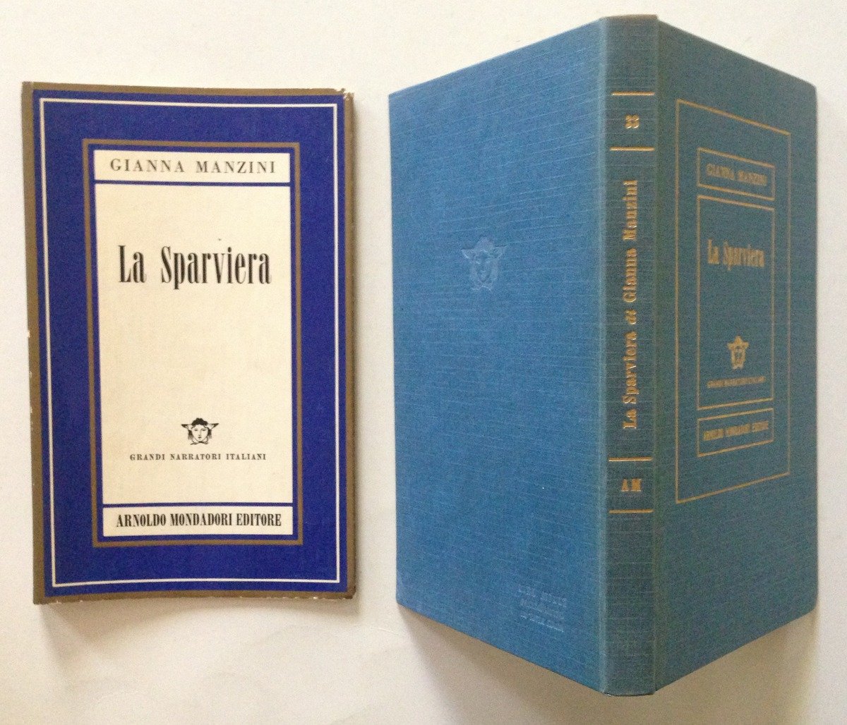 Gianna Manzini La Sparviera Mondadori Editore 1956 Prima Edizione