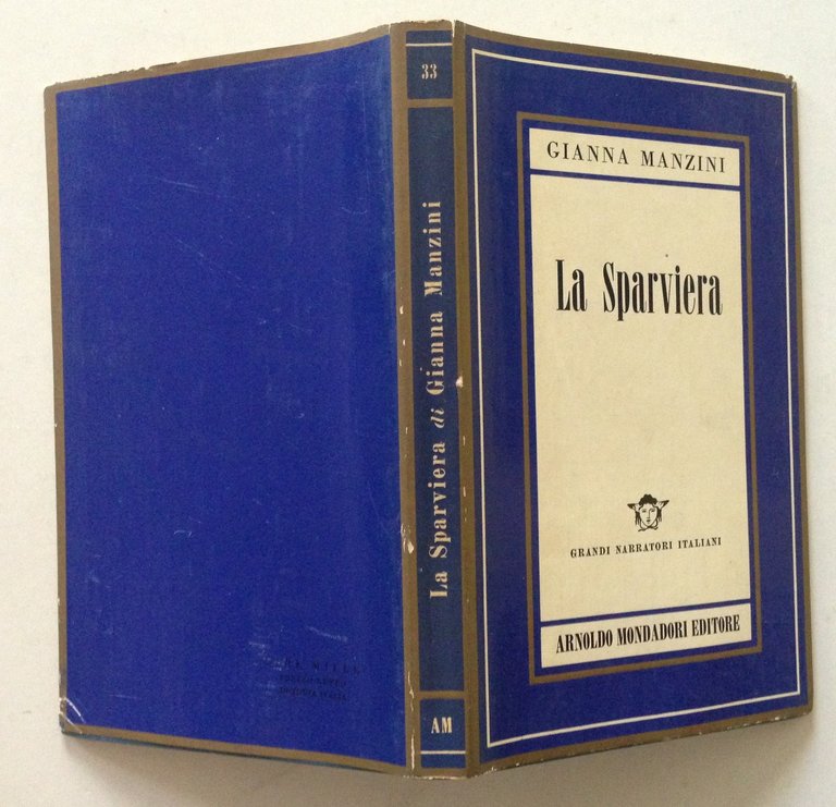 Gianna Manzini La Sparviera Mondadori Editore 1956 Prima Edizione