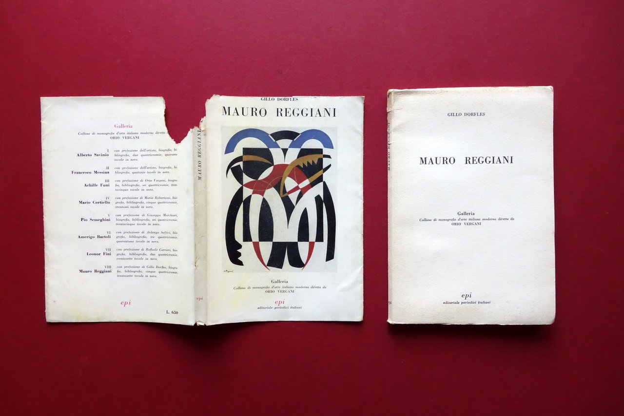 Gillo Dorfles Mauro Reggiani Galleria Orio Vergani EPI Milano 1952 | Immagine principale
