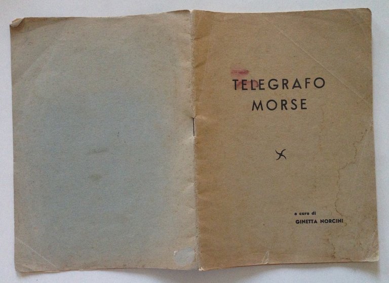 Ginetta Norcini Telegrafo Morse Tip Carvati Varese sd Anni '30