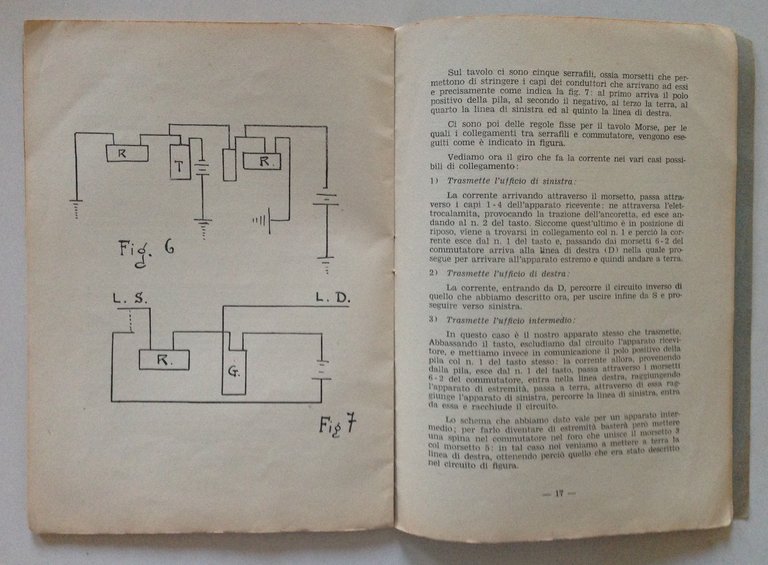 Ginetta Norcini Telegrafo Morse Tip Carvati Varese sd Anni '30