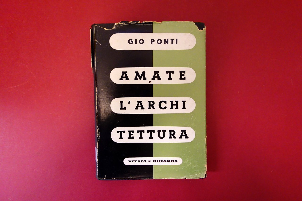 Gio Ponti Amate l'Architettura Vitali e Ghianda Genova 1957 1° …