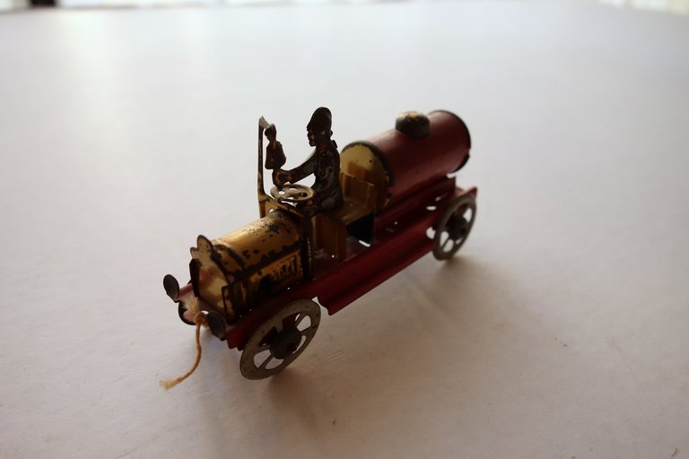 Giocattolo Tin Penny Toys J. Philipp Meier Autobotte Pompieri Latta …