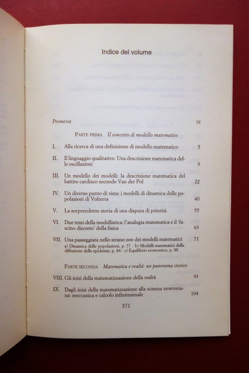 Giorgio Israel La Visione Matematica della Realtà Laterza 1996 1° …