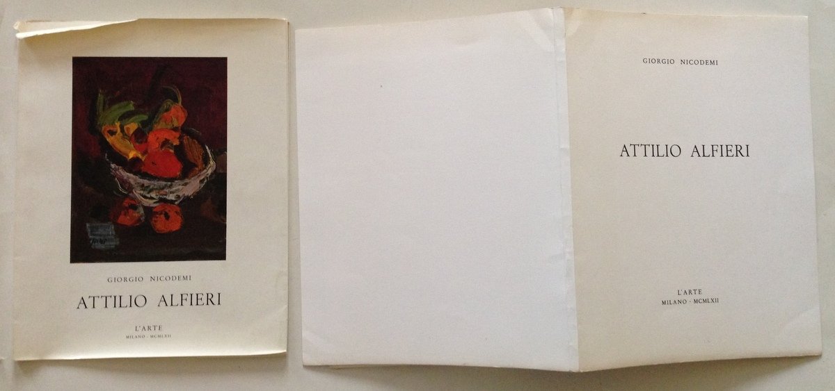 Giorgio Nicodemi Attilio Alfieri L'Arte Milano 1962 | Immagine principale