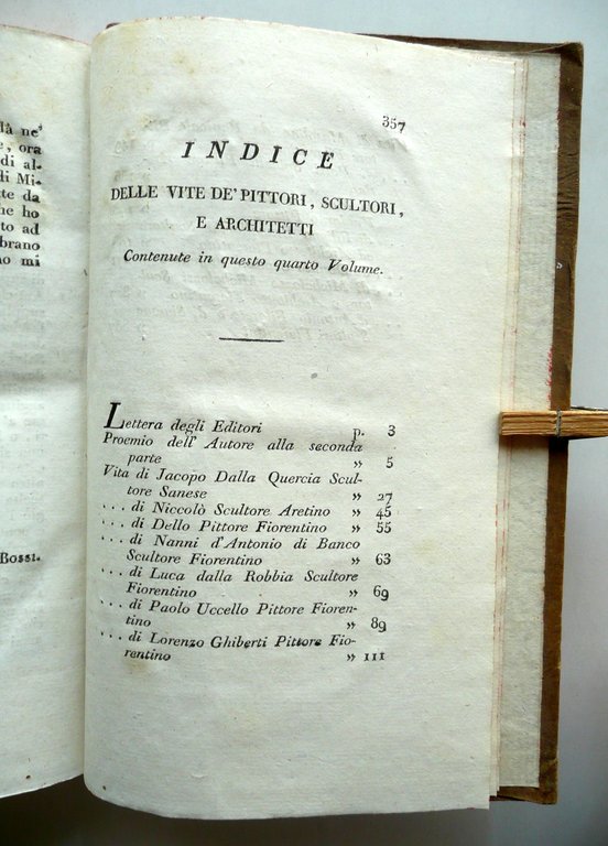 Giorgio Vasari Vite dei pi˘ Eccellenti Pittori Scultori Architetti Vol. …