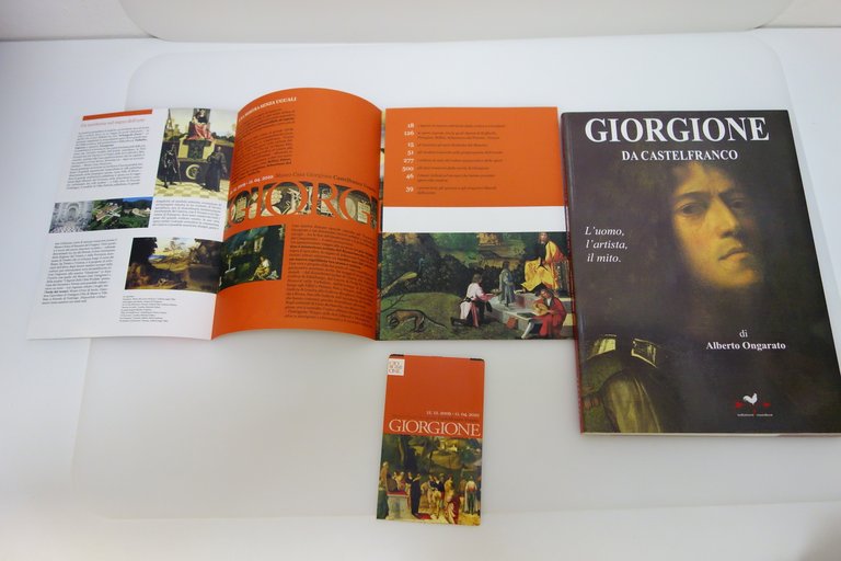 GIORGIONE DA CASTELFRANCO L'UOMO L'ARTISTA IL MITO ONGARATO EDIZIONI A …