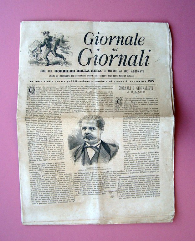 Giornale dei Giornali dono abbonati dono Corriere della Sera Incisioni … | Immagine Gallery 1