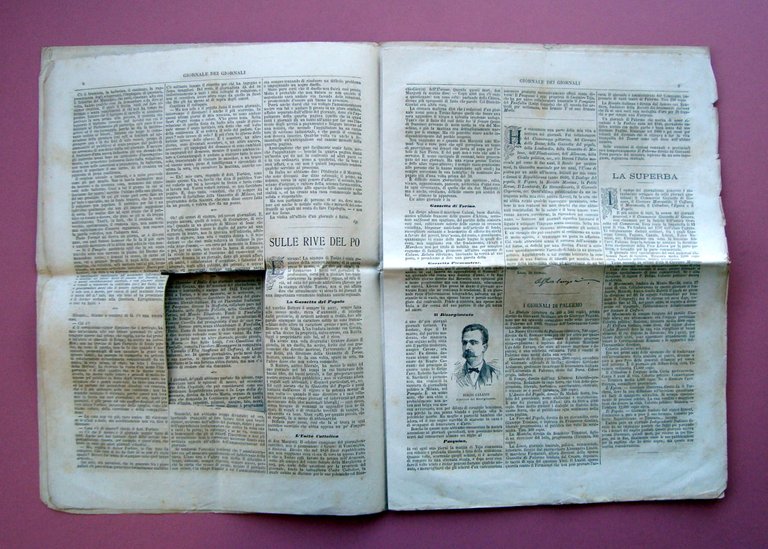 Giornale dei Giornali dono abbonati dono Corriere della Sera Incisioni …