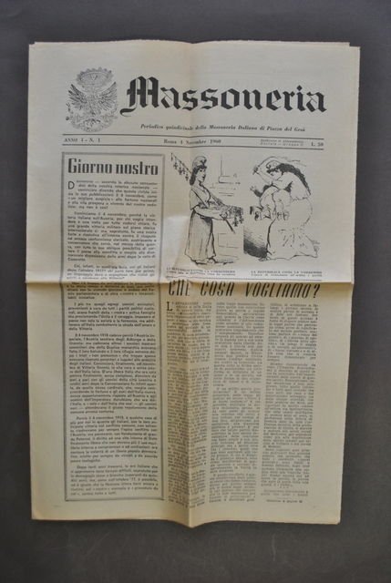 Giornale Massoneria Massoni Massonica Piazza del Ges˘ Roma Numeri 1 …