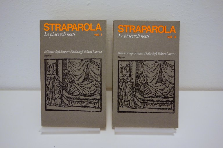 Giovan Francesco Straparola Le Piacevoli Notti Laterza Reprints 1975 Completo