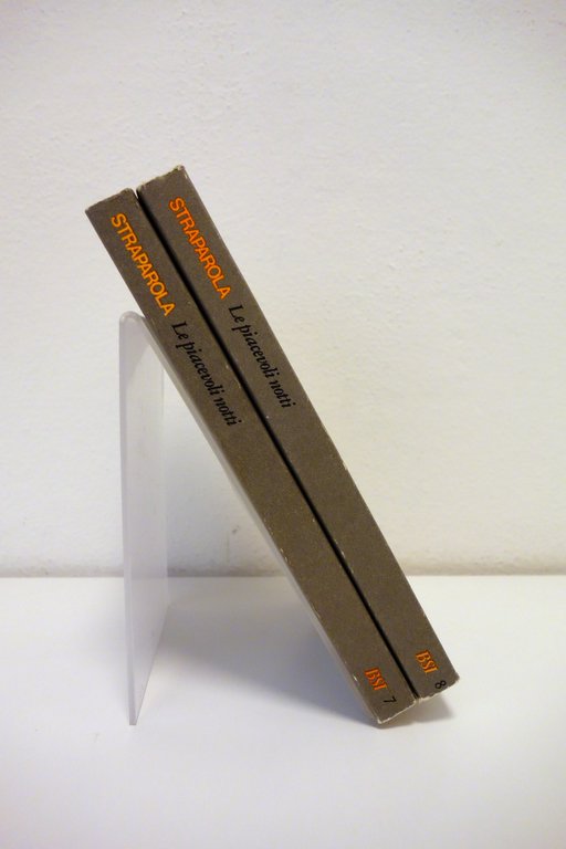 Giovan Francesco Straparola Le Piacevoli Notti Laterza Reprints 1975 Completo