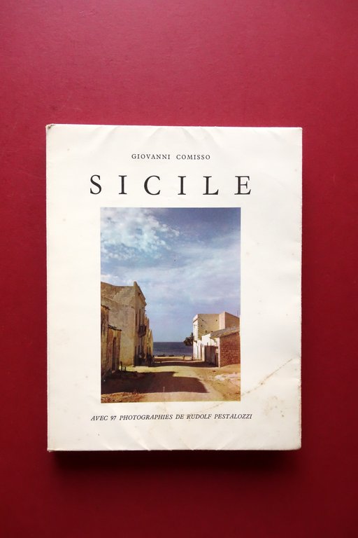 Giovanni Comisso Sicile 97 Photographies Rudolf Pestalozzi Cailler 1953 1∞ Ed.