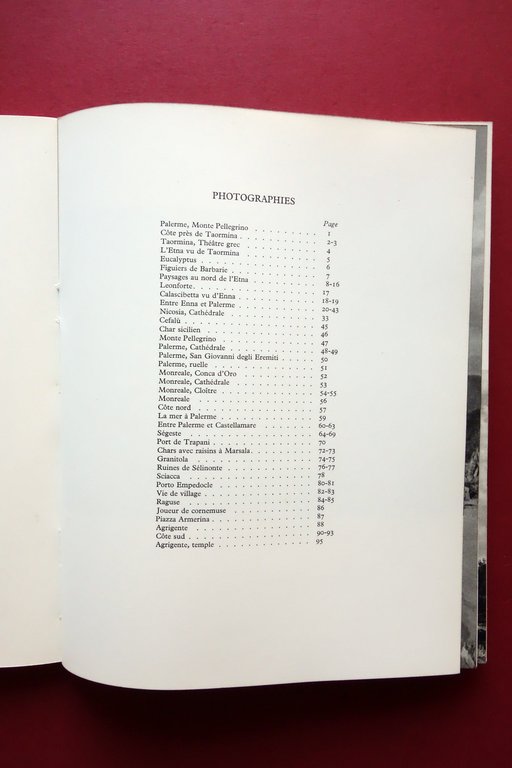Giovanni Comisso Sicile 97 Photographies Rudolf Pestalozzi Cailler 1953 1∞ …