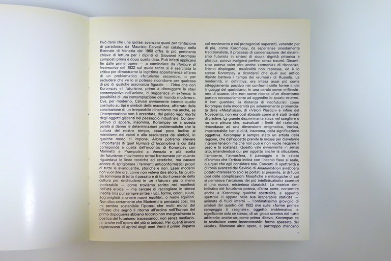 Giovanni Korompay Antologica Comune di Bologna GAM 1979 Catalogo Futurismo … | Immagine Gallery 3