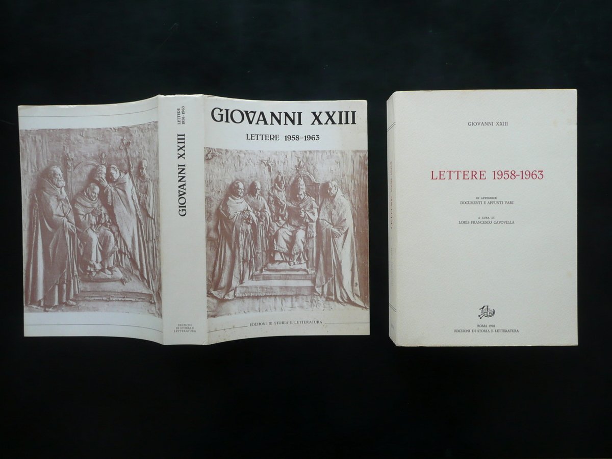 Giovanni XXIII Lettere 1958 1963 Edizioni di Storia e Letteratura …