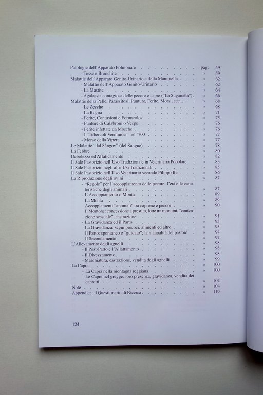 Giuliano Bagnoli La Veterinaria Popolare Appennino Reggiano Reggio Emilia 1999