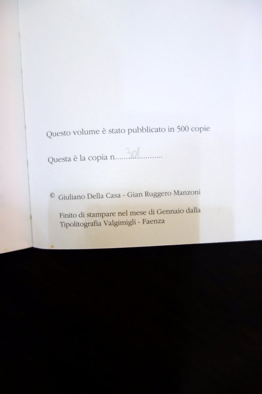 Giuliano della Casa Gian Ruggero Manzoni Circolo degli Artisti Faenza … | Immagine Gallery 5