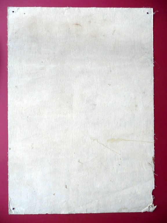 Giuseppe Garibaldi Grande Litografia Originale Doyen Paravia Torino Fine '800