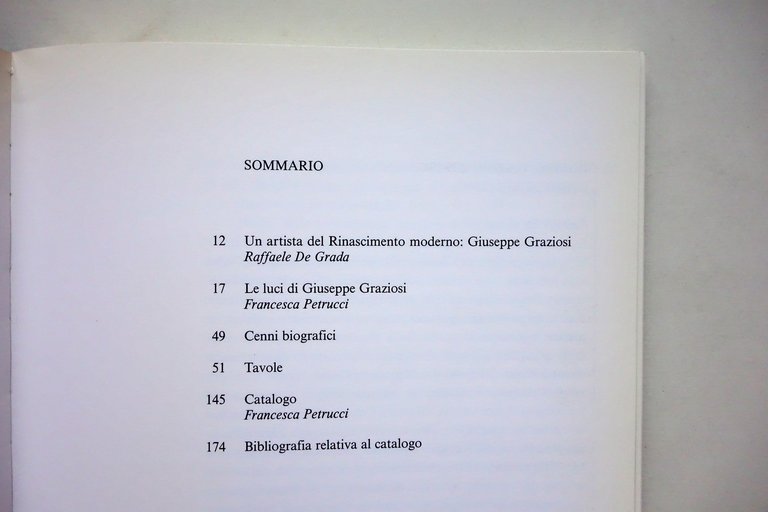 Giuseppe Graziosi 1879-1942 Visualbooks Milano 1994 Catalogo Mostra Firenze Raro