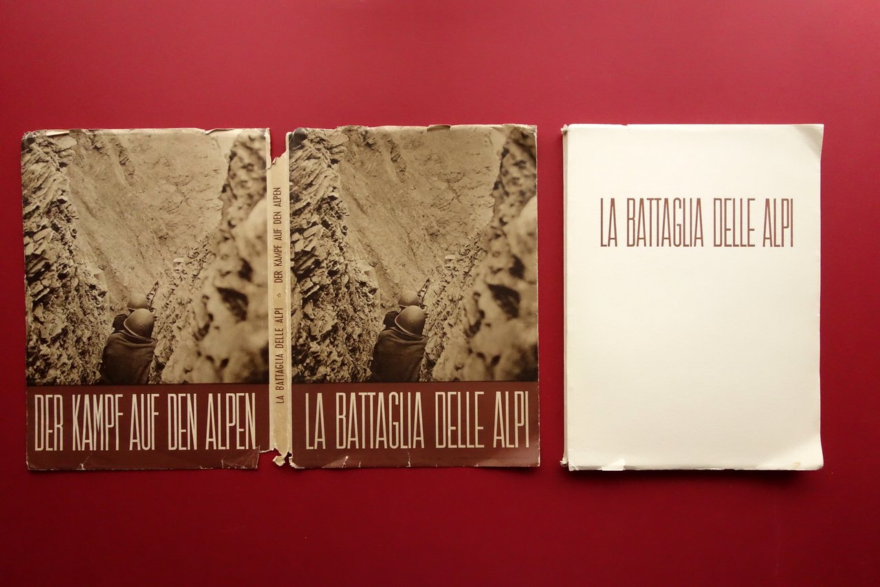 Giuseppe Massani La Battaglia delle Alpi il Rubicone Roma 1941 …