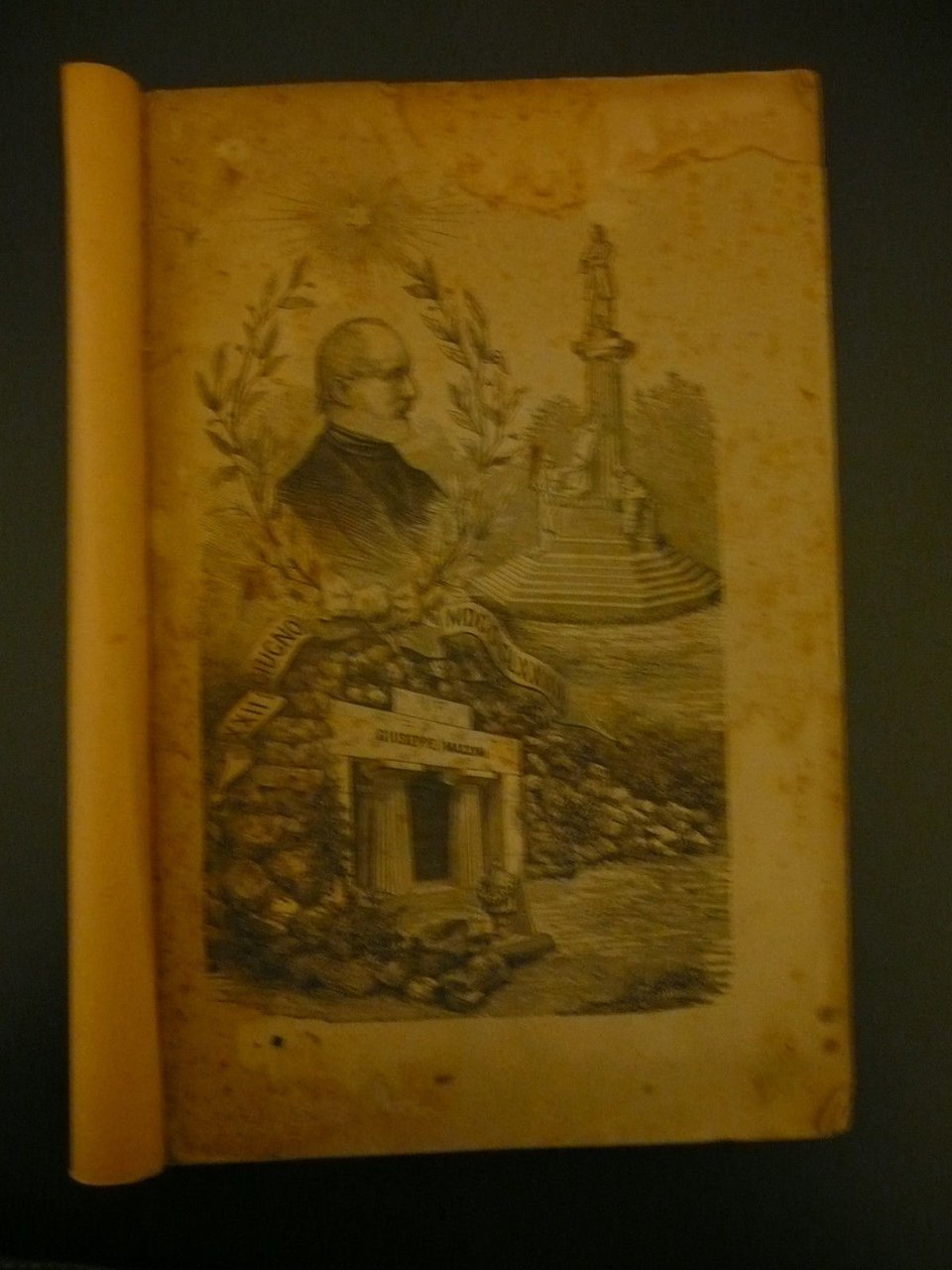 Giuseppe Mazzini Monumento Genova Risorgimento Storia Italia 1882 Sordo Muti