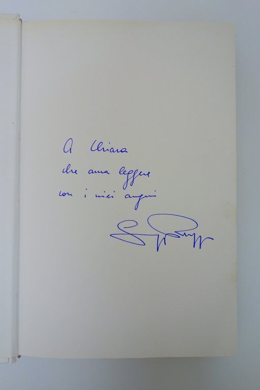 Giuseppe Pontiggia Vite di Uomini non Illustri Mondadori 1994 Autografo