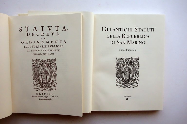 Gli Antichi Statuti della Repubblica di San Marino 2002 2 …