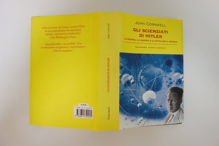 GLI SCIENZATI DI HITLER CORNWELL GARZANTI 2006 ATOMICA LENARD EINSTEIN …