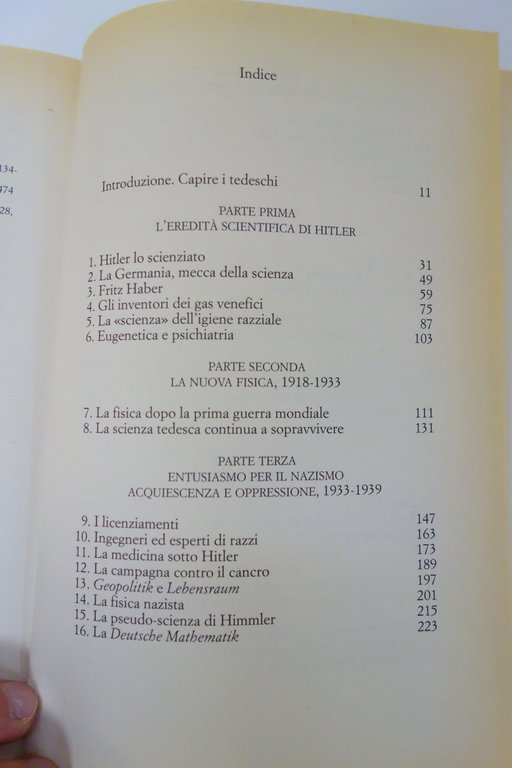 GLI SCIENZATI DI HITLER CORNWELL GARZANTI 2006 ATOMICA LENARD EINSTEIN …