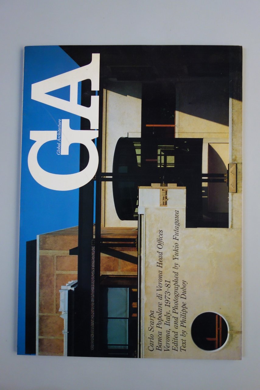 GLOBAL ARCHITECTURE CARLO SCARPA VERONA ITALY TOKYO 1983 RARO | Immagine principale