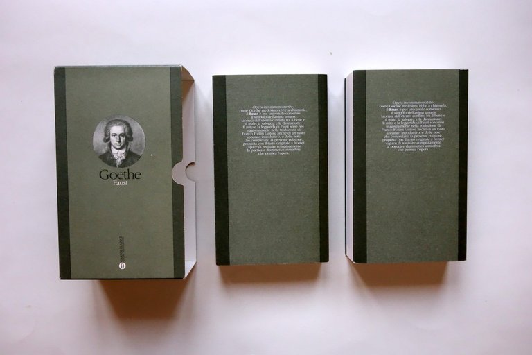 Goethe Faust a cura di Franco Fortini Mondadori Milano 1996 …