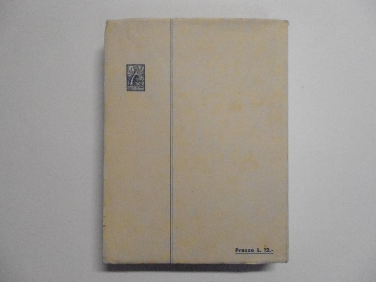 Gozzi Giulio I Canti del Rubicone La Prora 1937