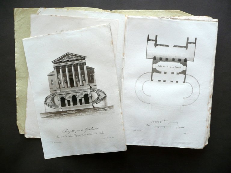 Gradinata Chiesa Schio Giornale di Belle Arti Tecnologia Anno Primo … | Immagine Gallery 2