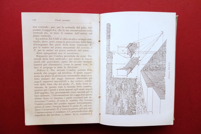 Grammatica del Disegno G. Ronchetti Hoepli Milano 1902 Prima Edizione