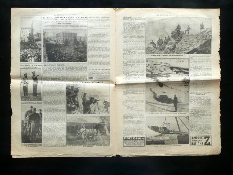 Grande Guerra Trincea WW1 La Domenica Illustrata Sonzogno Milano 1916 … | Immagine Gallery 2