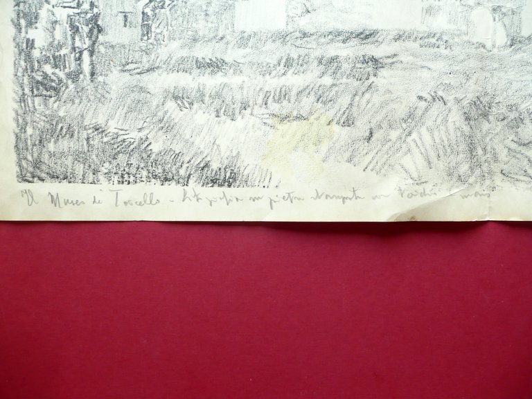 Grande Litografia Museo di Torcello Laguna Venezia Litografia su Pietra …